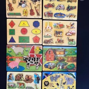 Melissa & Doug Wooden Puzzle private Lot for Sarina Kelly